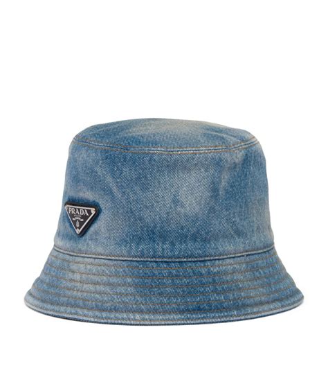 prada bag hat|prada denim bucket hat.